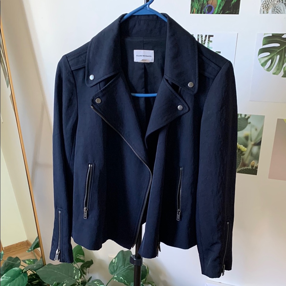 Elegant Black Women's Jacket by Club Monaco